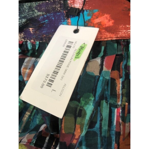 NWT Allison Pixie Mini Skirt - Multicolor Layered - Picture 9 of 9